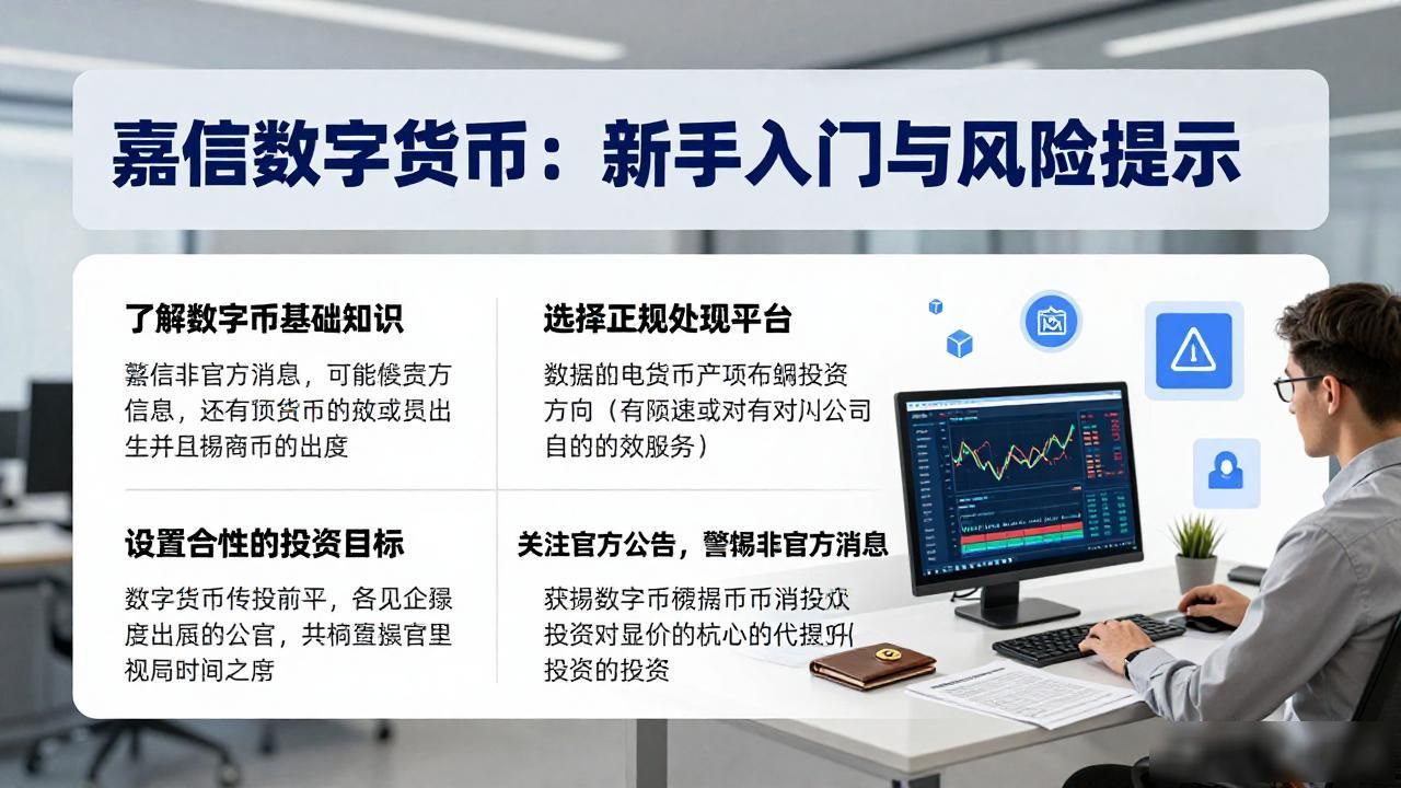 嘉信数字货币：新手入门与风险提示