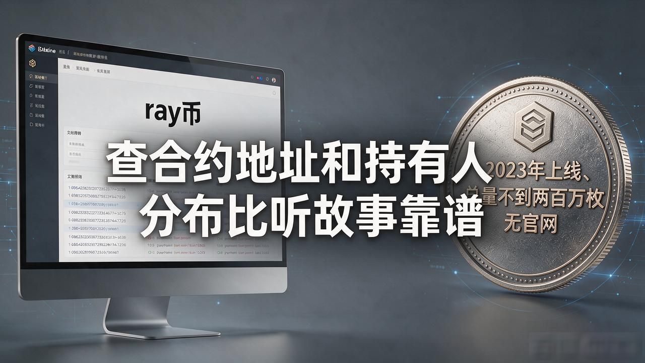 数字货币ray是谁？查了一圈发现，答案可能跟你想的不一样