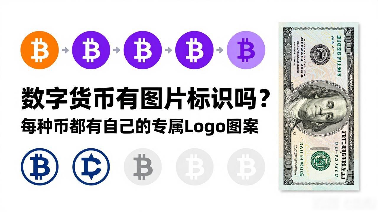 数字货币有图片标识吗？每种币都有自己的专属Logo图案