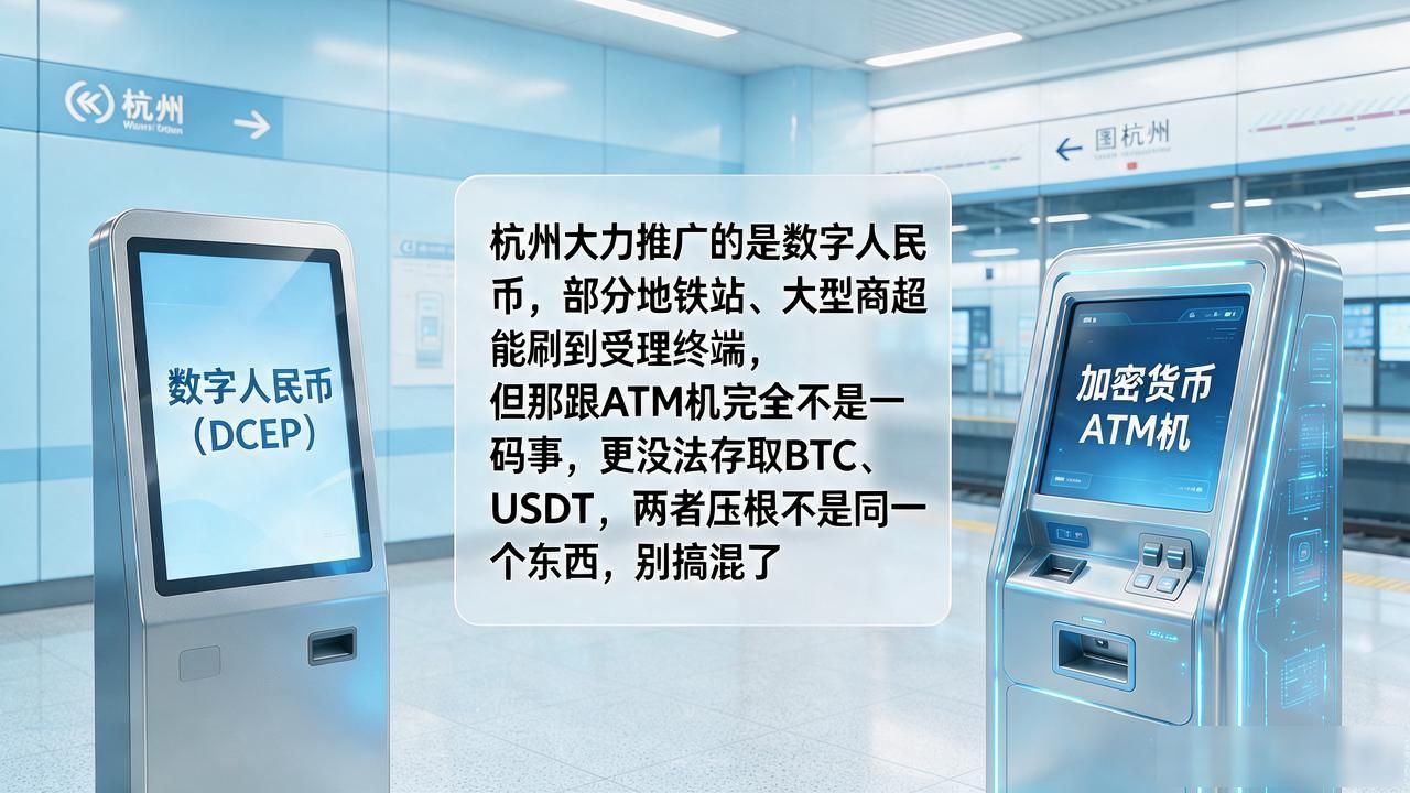 杭州有数字货币ATM机吗？本地人跑了大半年，帮你把情况摸清了
