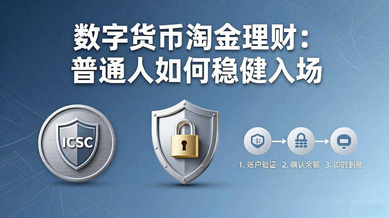 数字货币淘金理财：普通人如何稳健入场