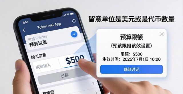 Token钱包预算限制设置教程