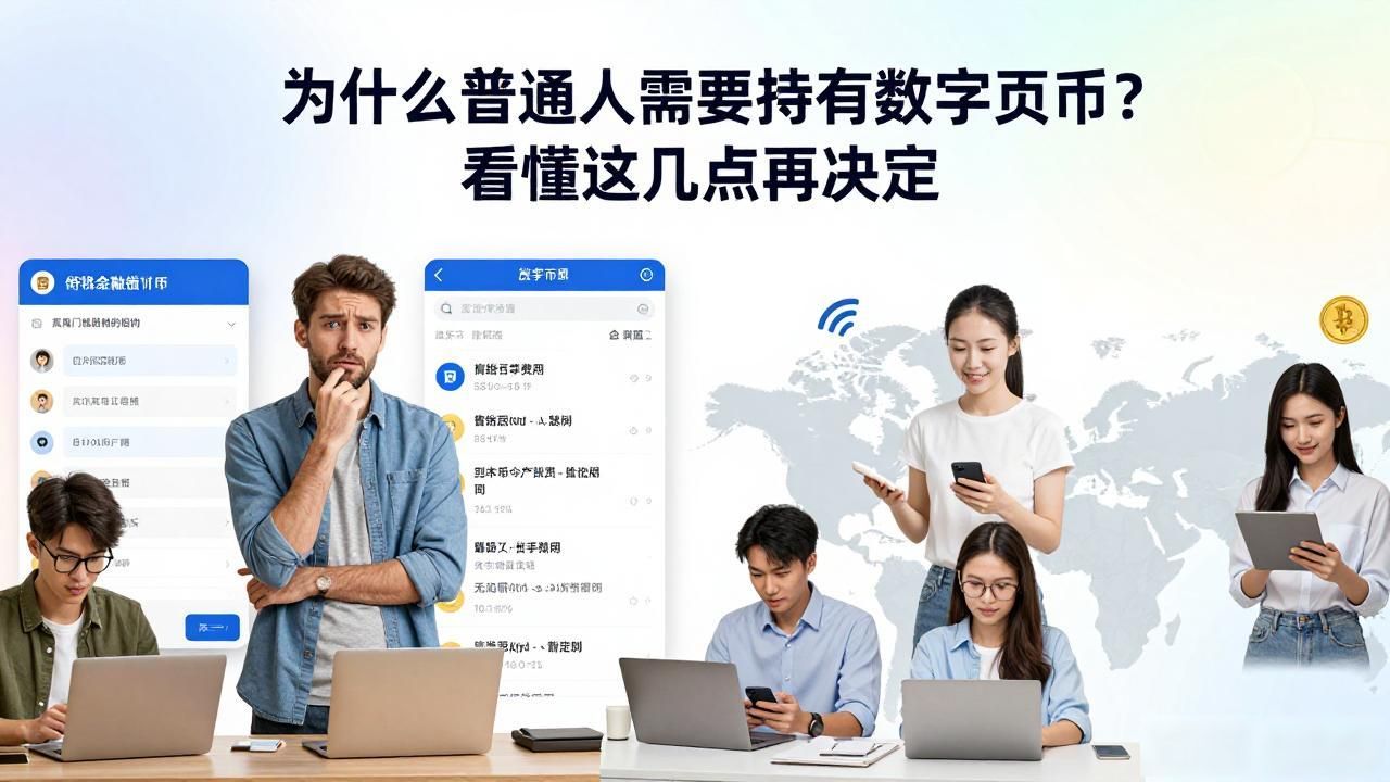为什么普通人需要持有数字货币？看懂这几点再决定
