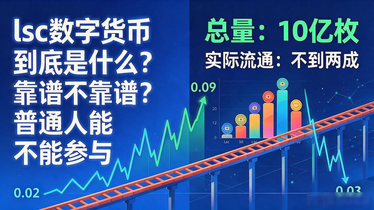 lsc数字货币到底是什么？靠谱不靠谱？普通人能不能参与
