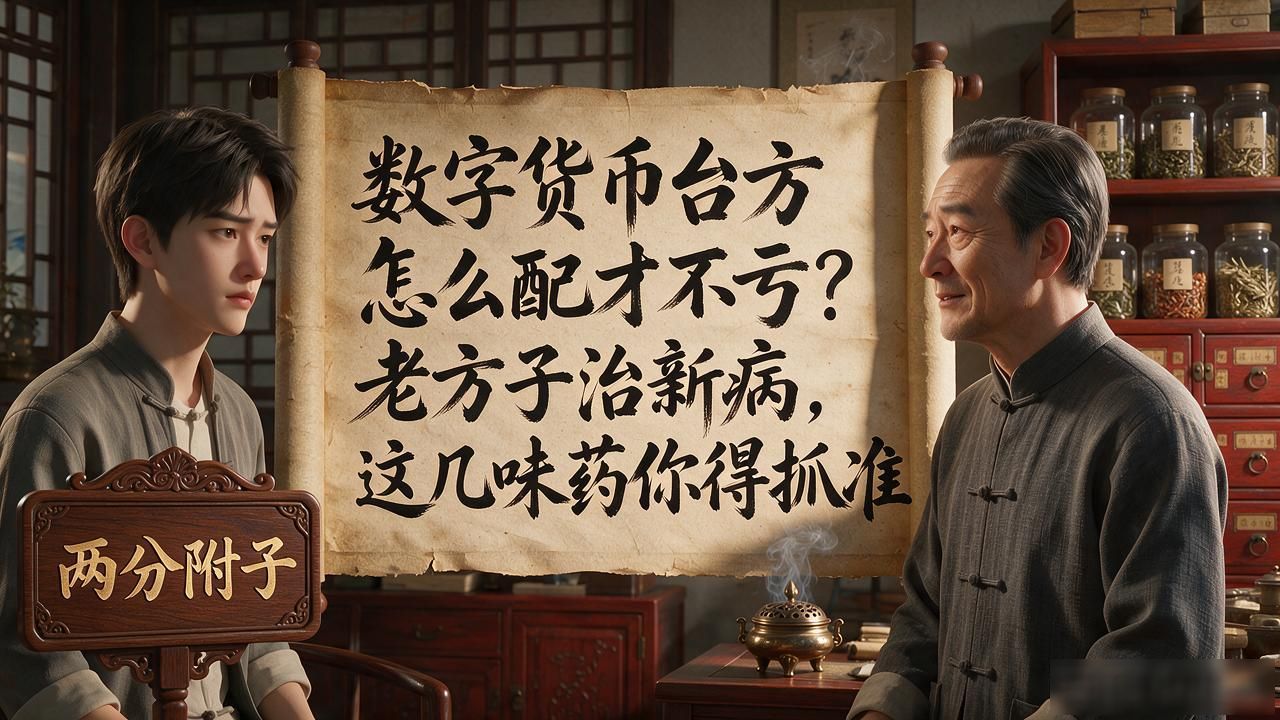 数字货币资产配置君臣佐使_数字货币台方_老中医视角下的比特币配伍策略