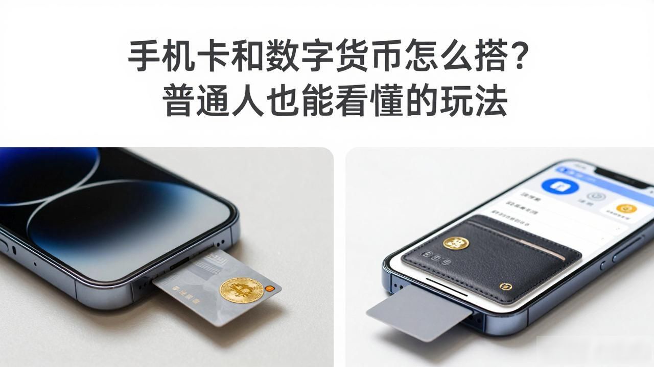 手机卡和数字货币怎么搭？普通人也能看懂的玩法