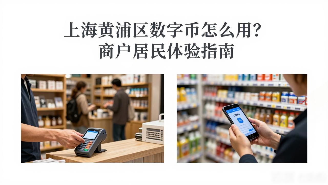 上海黄浦区数字货币怎么用？商户居民体验指南